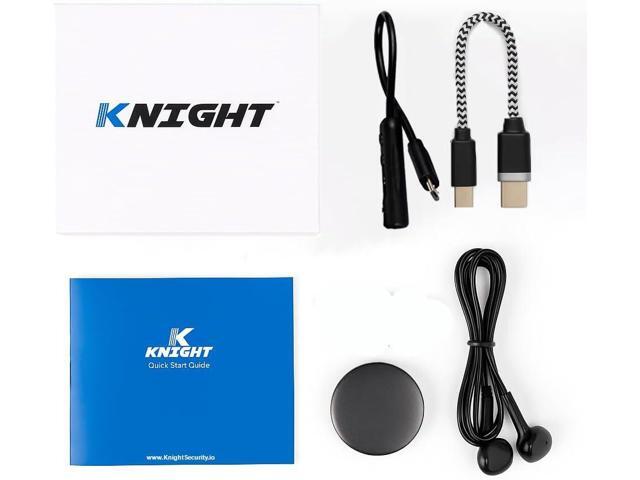 KNIGHT 64GB (800 hour) Magnetic Mini Voice Recorder for Cheaters Car, Work - Voice Activated Recorder - Tiny Wearable Recording Device Mini...