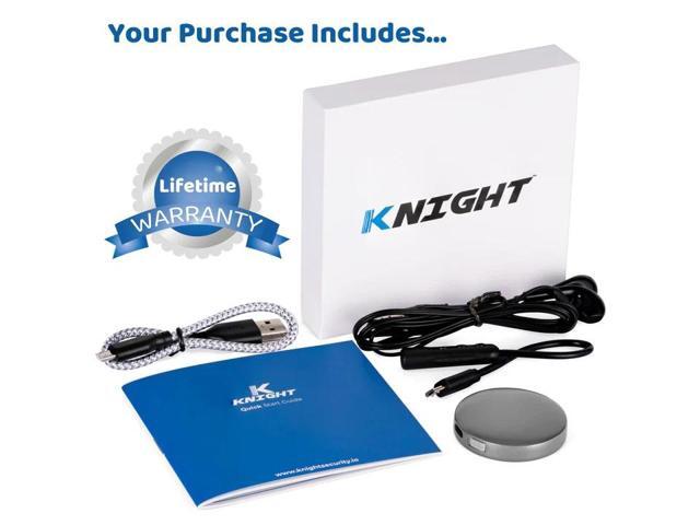 KNIGHT 128GB (1600 hr) Magnetic Mini Voice Recorder for Cheaters Car, Work - Voice Activated Recorder - Tiny Wearable Recording Device Mini...