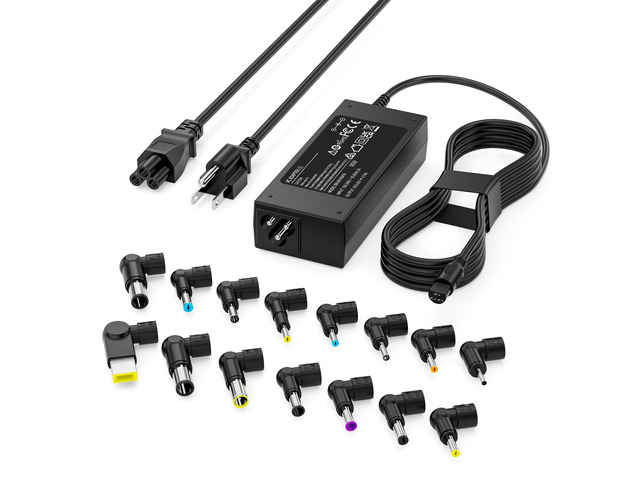 90W Universal Laptop Charger Compatible with HP Dell Asus Acer Sony AC Adapter IBM Gateway Notebook Ultrabook Chromebook Pavilion Inspiron Latitude...