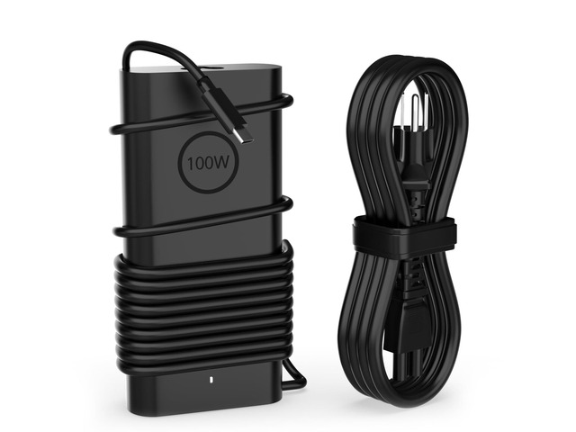 100W USB C PD3.0 Fast AI Laptop Charger Compatible with Dell Pro 14 13 16 Plus 2-in-1 / Dell Pro Rugged 14 13 Premium PA14250 PB16250 PA13250...