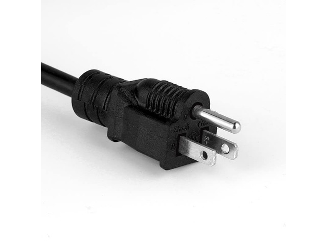 4 Pack 8FT 16 AWG Heavy Duty Extension Cord 3 Prong SJTW ETL Indoor Outdoor NEMA 5-15P to NEMA 5-15R, Indoor and Outdoor Use, ETL Listed