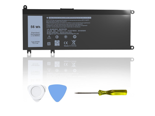 33YDH Laptop Battery 56Wh Replacement for Dell G7 G5 G3 7588 5587 3779 3579 3590 3579 Inspiron 17 7000 5000 7773 7778 7779 7786 7577 latitude...