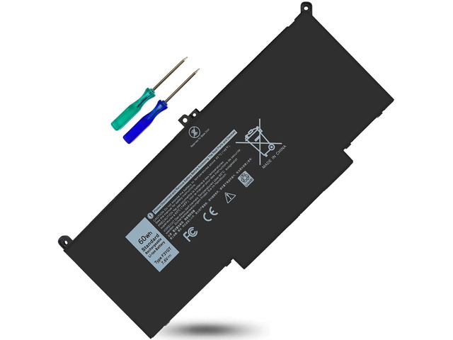 7480 7490 F3YGT Laptop Battery Replacement for Dell Latitude 7280 7390 7380 7290 7480 7490 P29S002 P73G002 Series DM3WC DM6WC KG7VF P73G 451-BBYE...