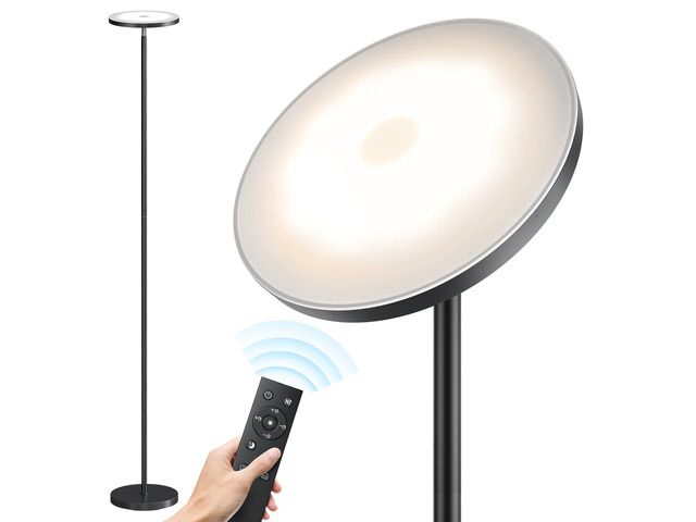 Floor Lamps for Living RoomLED Standing Lamp with Remote Control 32W/3000LM Super Bright, 69' Tall Floor Lamp with Stepless Dimmable, Modern...