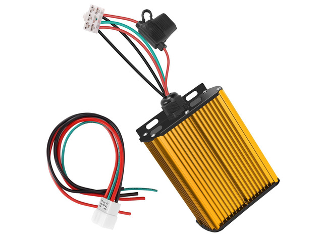 12V 30A 360W DC-DC 96V 84V 72V 60V 48V 36V to 12V high-Power Converter Voltage Reducer, Suitable for Golf carts, LED Lights, and 12V...