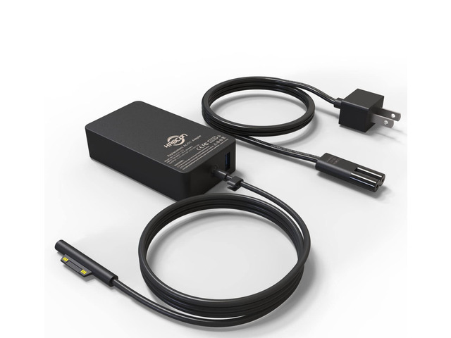 127W Charger for Microsoft Surface Book 3 2 1, Surface Laptop 7 6 5 Go2 Surface Studio Go 4 3 2 1, Surface Pro 12 11 10 9 8 7+ X 7 6 5 4 3, Surface...