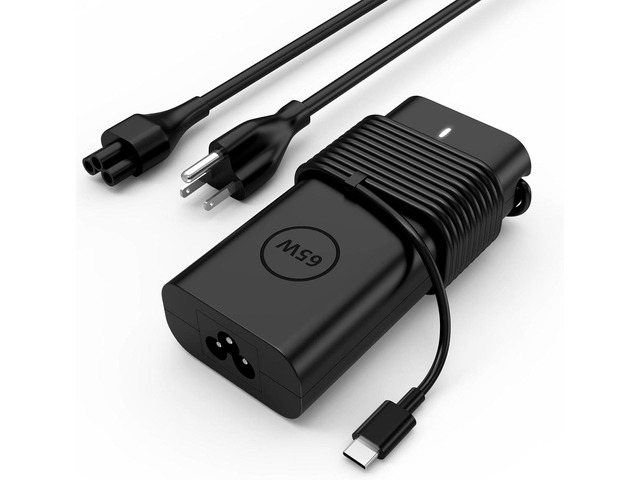 65W USB C Laptop Charger Compatible with Dell Pro 13 14 16 Plus for 14 16 Plus, Pro 14 16, Premium, Rugged Laptop, 20V/3.25A Output, Type-C Fast...