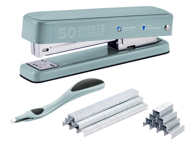 Titan Heavy Duty Metal Stapler, 50 Sheet Capacity with 1250 Staples and Ergonomic Staple Remover, Jam Free Stapling, Full Strip Stapler for Desk,...
