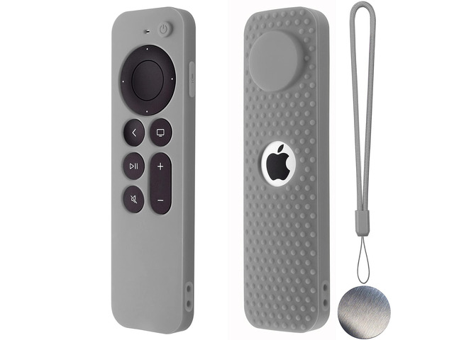 Silicone Remote Case for Apple TV 4K 2nd Gen 2021 Siri Remote Anti-Slip Durable Silicone Cover Magnetic Protective Sleeve Shockproof Remote Case...