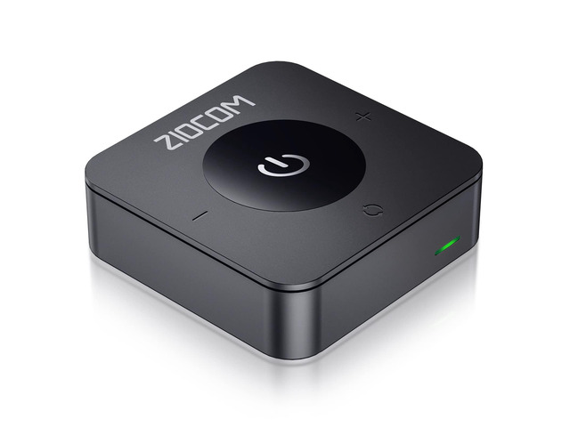 Bluetooth Transmitter for TV, Wireless Bluetooth Adapter for TV/PC/Speaker/Home Stereo (Optical, 3.5mm Aux, RCA), Pairs 2 Devices Simultaneously