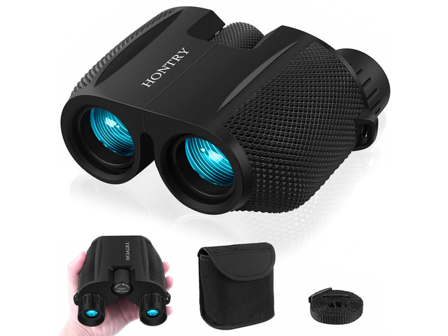 10x25 Compact Binoculars for Adults and Kids Bird Watching, Travel, Cruise Ship, Sport Games, Theater, Concerts, Road Trip