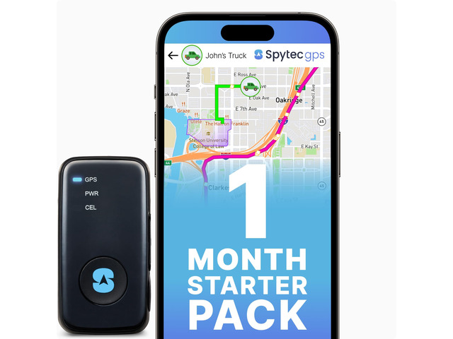 Atlas GPS Tracker for Vehicles & Kids Up to 14-Day Battery Life Geofencing, Portable Real Time Mini GPS Car Tracker w/ Support Starter Kit...