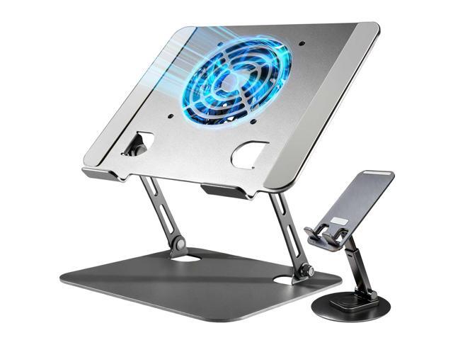 Laptop Stand for Desk, Laptop Riser with Active Cooling Fan, Widely Compatible with MacBook and Other Computer AccessoriesComputer Stand for Laptop
