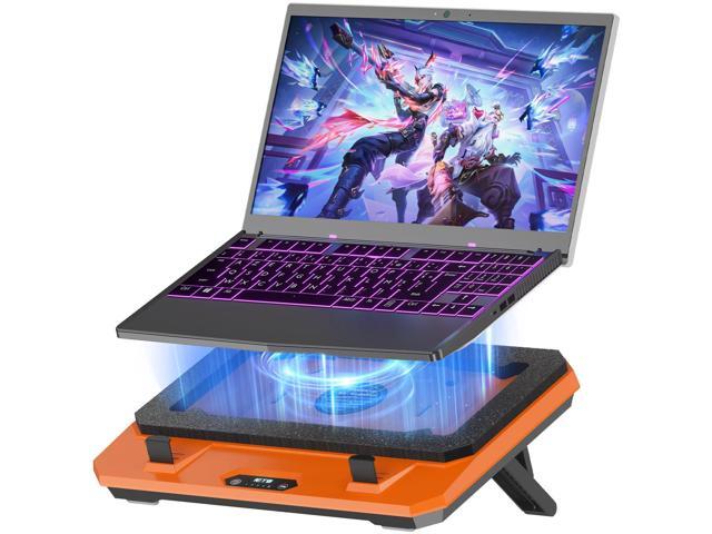 GT300 Upgraded Laptop Cooling Pad with Adjustable Stand, Turbo Boosted Cooler for Rapid Cooling 10-17inch Gaming Laptop, Flexible Sealing...