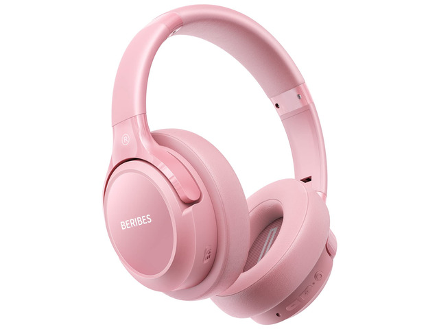 Bluetooth Headphones Over Ear Wireless HiFi Stereo Headsets 65H 6EQ Bluetooth 6.0,with Built-in HD Mic,Foldable Lightweight,Comfort Fit,Fast...