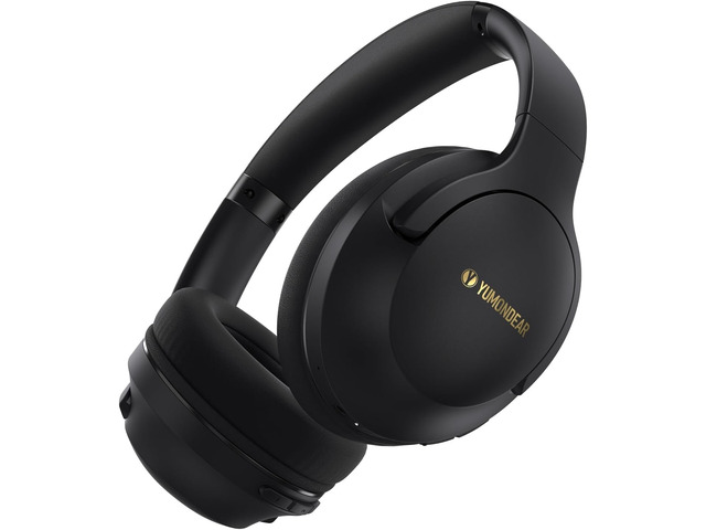 Bluetooth Headphones Over Ear, 80H Playtime, HiFi Stereo, 3 EQ Soft Memory Foam Earpads, Foldable Wireless Headphones, Bluetooth 5.4, ENC Mic,...