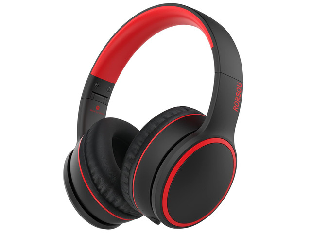 B10 Bluetooth Headphones Over Ear, 2 EQ Music Modes(Normal/Bass) and 50H Playtime Wireless Headphones with Mic, Lightweight Folding HiFi Stereo...