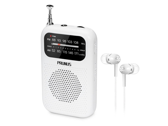 J-777 Pocket Radios Portable AM FM Small Personal Radio with Best Reception, AAA Battery Operated Transistor Radio with Headphone & Speaker for...