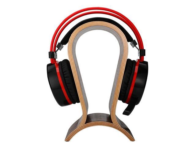 Headphone Stand Wood, Headset Stand for Desk, Walnut Gaming Headphone Holder Compatible for Sennheiser, Bose, Beats, Razer, AKG, Airpod Max,...