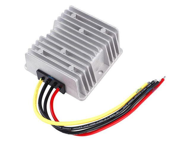 12V to 48V Boost Converter 12 Volt to 48V 288W 6A Step Up Converter Voltage Regulator for Golf Carts, Club Car, Solar System, RV, LED Lights