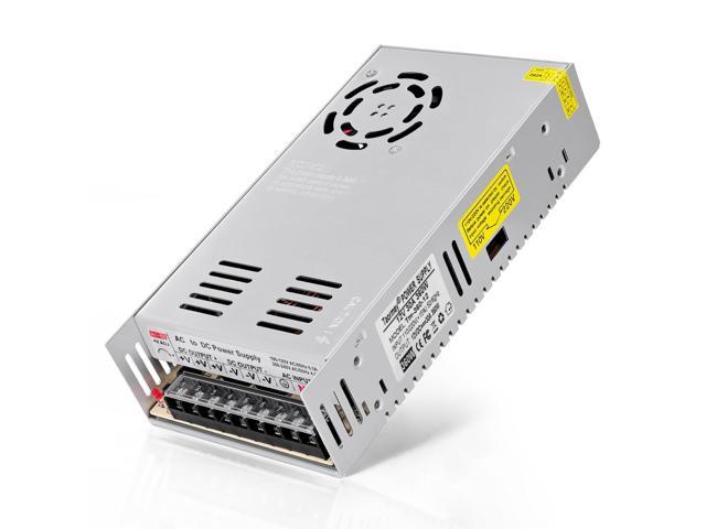 KEHIPI 12V 30A 360W Switching Power Supply, AC 110V/220V to DC 12V 30A Converter Universal Regulated Transformer Driver Adapter for LED Strips,...