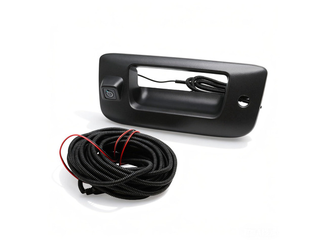 Rear View Backup Camera w/Tailgate Handle Fit 2007-2013 Silverado Compatible with 2007-2013 Silverado Sierra 1500 2500HD 3500HD,Backup Camera...
