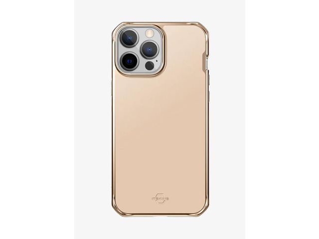 Itskins Hybrid Glass Case For iPhone 12 Pro Max MagSafe Gold