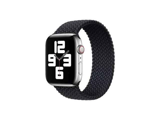 Itskins Nylon Watch Band For Apple Watch 44mm In Black
