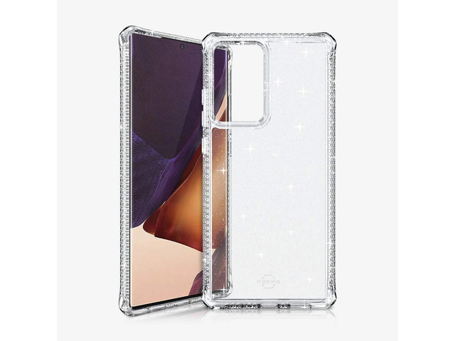 Itskins Hybrid Spark Glitter Case Samsung Galaxy Note 20 Ultra Anti Yellowing