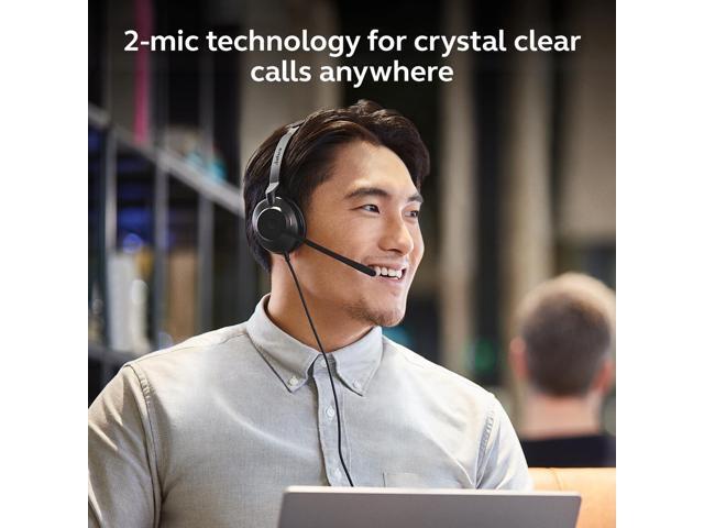 Jabra Evolve2 30 SE Mono USB-C/A UC Headset - Black - image 4