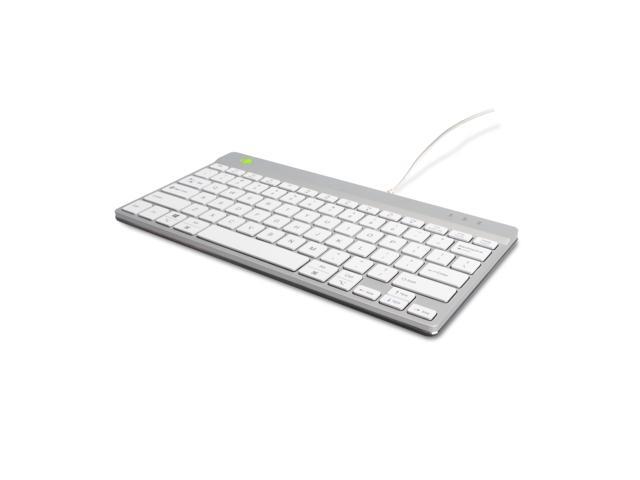 R-GO COMPACT BREAK KEYBOARD, QWERTY (US), WIRED, WHITE