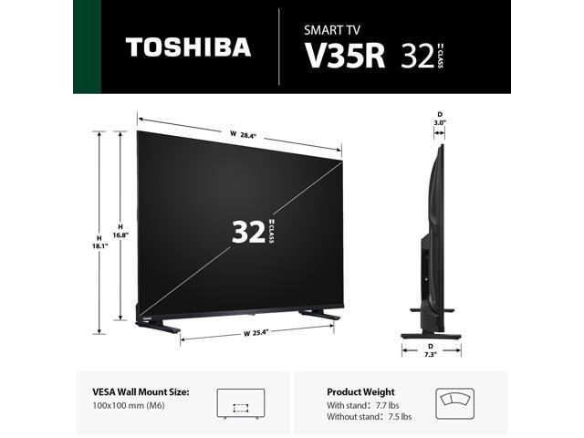 Toshiba - 32" Class V35 Series LED HD 720p Smart Fire TV (2025) - image 3