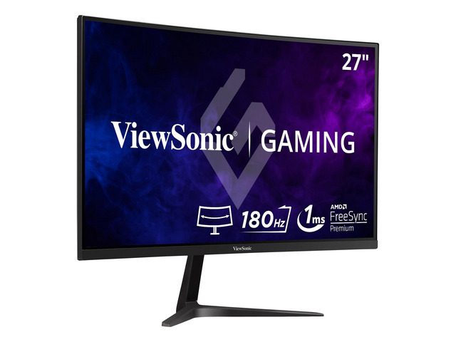 VX2718-2KPC-MHD 27 Inch 1440p Curved Gaming Monitor, 180Hz and 1ms for Smooth Gameplay, FreeSync Premium and Eye Care Technology for Comfortable...