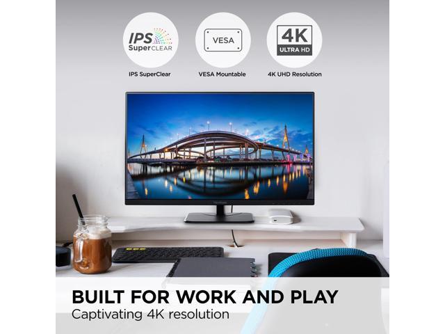 ViewSonic - VA2456A-MHD 23.8" IPS LED FHD 120Hz Monitor (VGA, HDMI) - Black - image 5
