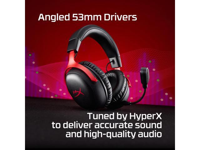 HyperX - Cloud III S Wireless Gaming Headset for PC, PS5, PS4, Nintendo Switch, Mac, and Mobile - Red/Black - image 12