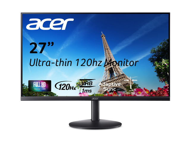 SB273 G0bi 27' IPS Full HD (1920 x 1080) Ultra-Thin Zero-Frame Gaming Office Monitor Adaptive-Sync Support (FreeSync Compatible) Up to 120Hz...