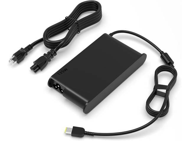 135W USB C Charger Compatible with Lenovo Thinkpad P16S T16 Z16 P15s P14s E16 E15 E14 Yoga Pro/ThinkBook/IdeaPad Pro Laptop AC Adapter