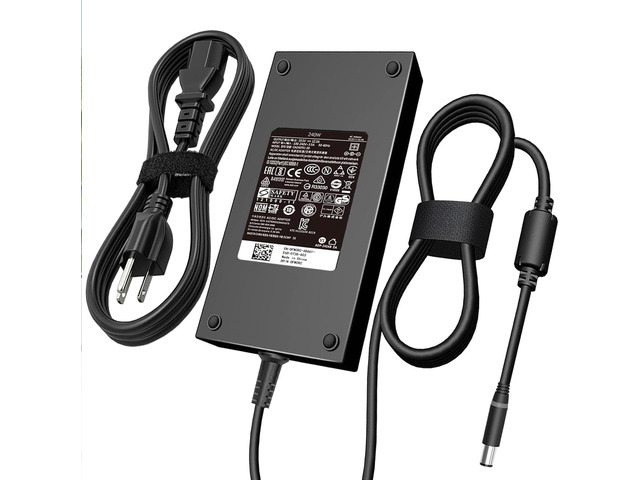 240W Gaming Laptop Charger Fit for Alienware 15 17 M15 M16 M17 M18X X51 R2 R3 R4 R5 R7 G3 G5 G7 15 5530 5535 5520 Fit for Precision M6800 M6700...