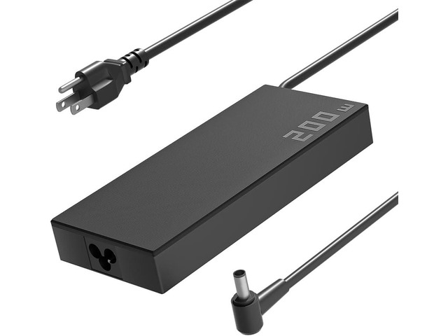 200W AC Charger Compatible with Asus TUF Gaming A15 F15 A17 F17 FA506 FX506 FX507 FA507 FX707 FA707 TUF Dash F15 FX516 FX517 ROG Strix G17 G15 G513...