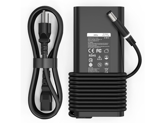 240W 180W Laptop Charger for Dell Alienware 13 15 17 R1 R2 R3 R4 X51 M17 M15 M17X M18X,Dell Precision 17 7710 7730 7670 7780 7770 M6500 M6700 M6800...