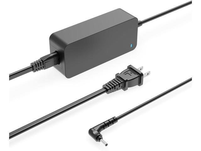 Round Tip Travel Charger Fit for LG Gram Laptop (UL Certified Safety) 65W/48W/45W/40W