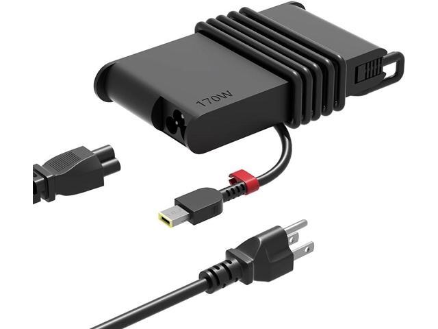 SlSLRIOY 170W Slim Charger Compatible with Lenovo IdeaPad Yoga Pro/Slim/Creator 9 7 5 LOQ 15 16,Legion Slim 5 7 R720 Y730 Y720 Y540,ThinkPad P1 P53.