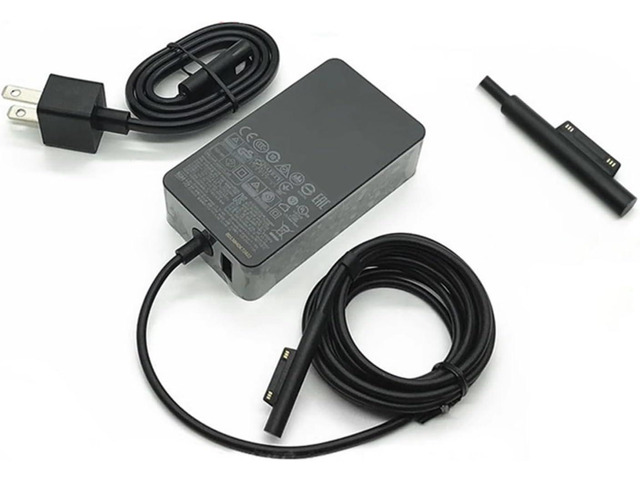 65W Charger Compatible with Microsoft Surface Pro 11, 10, 9, 8, 7+, Surface Laptop 6-4, Surface Go Tablet,Surface Book 3,2,1 Windows Surface 7, 6,...
