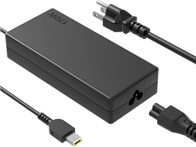 170W Charger Compatible with Lenovo LOQ Legion Slim 5 S7 R720 Y720 Y730 Y530 Thinkpad P1 P50 P51 P52 P53 P70 P71 P73 P17 P16 P15 T15g P15v W540...