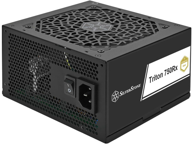 SilverStone Technology Triton 750Rx - 750W ATX 3.1 & PCIe 5.1 Compliant, Cybenetics Gold Efficiency, Non-Modular, SST-TR750R-GF