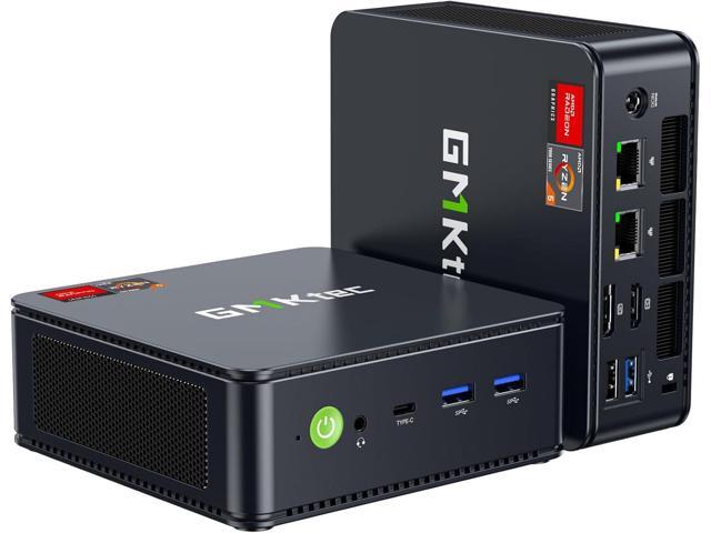 GMKtec M6 Ultra Gaming Mini PC Ryzen 7640HS (Upgraded 6600H/ 6800U), 32GB RAM DDR5 1TB SSD Dual NIC LAN 2.5GbE Desktop Computers Office Home,...