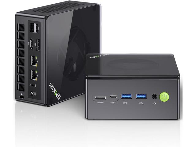 GMKtec Gaming Mini PC K8 Plus AMD Ryzen 7 8845HS(8C/16T, up to 5.1GHz) 32GB DDR5 RAM 1TB SSD, Desktop Computer Dual NIC 2.5G, HDMI 2.1, USB4