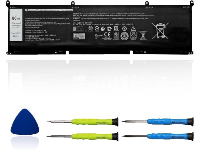 86Wh 69KF2 Battery Replacement for Dell G7 15 7500 G15 5510 5511 5515 5520 5521 XPS 15 9500 9510 9520 Precision 5550 5560 5570 Alienware M15 R3 R4... 86Wh 69KF2 Battery Replacement for Dell G7 15 7500 G15 5510 5511 5515 5520 5521 XPS 15 9500 9510 9520 Precision 5550 5560 5570 Alienware M15 R3 R4...