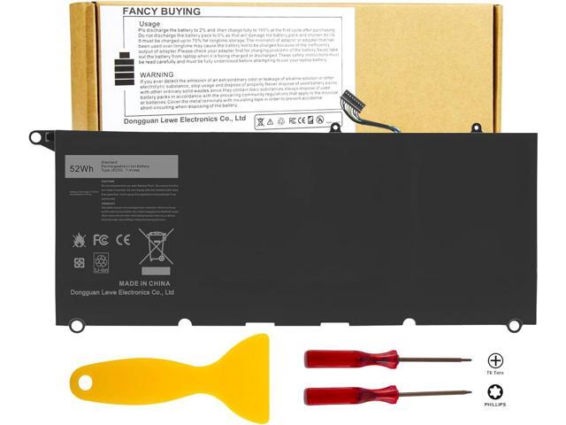 JD25G 90V7W 0N7T6 P54G 5K9CP JHXPY Laptop Battery Replacement for Dell XPS 13 XPS 13 9350 9343 XPS13 13D XPS13D 13-9343 13-9350 13D-9343...