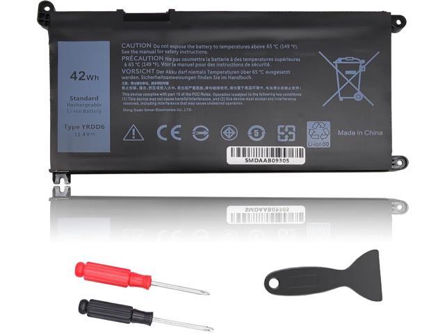 YRDD6 Laptop Battery 42Wh for Dell Inspiron 5591 7586 5481 5482 5485 3310 2-in-1-1 15 3582 3583 5590 5593 5594 5598 14 3493 5493 3793 Vostro 3491...